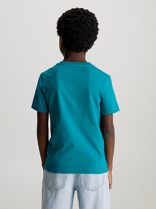 white / fanfare zestaw 2 t-shirtów bawełnianych dla chłopcy - calvin klein jeans