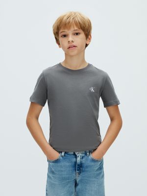multi 2 pack t-shirts for boys calvin klein jeans