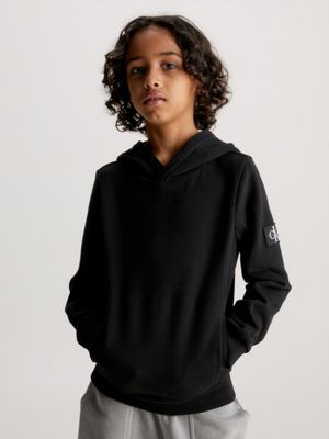 Calvin Klein Boys Black Logo Sweatshirt