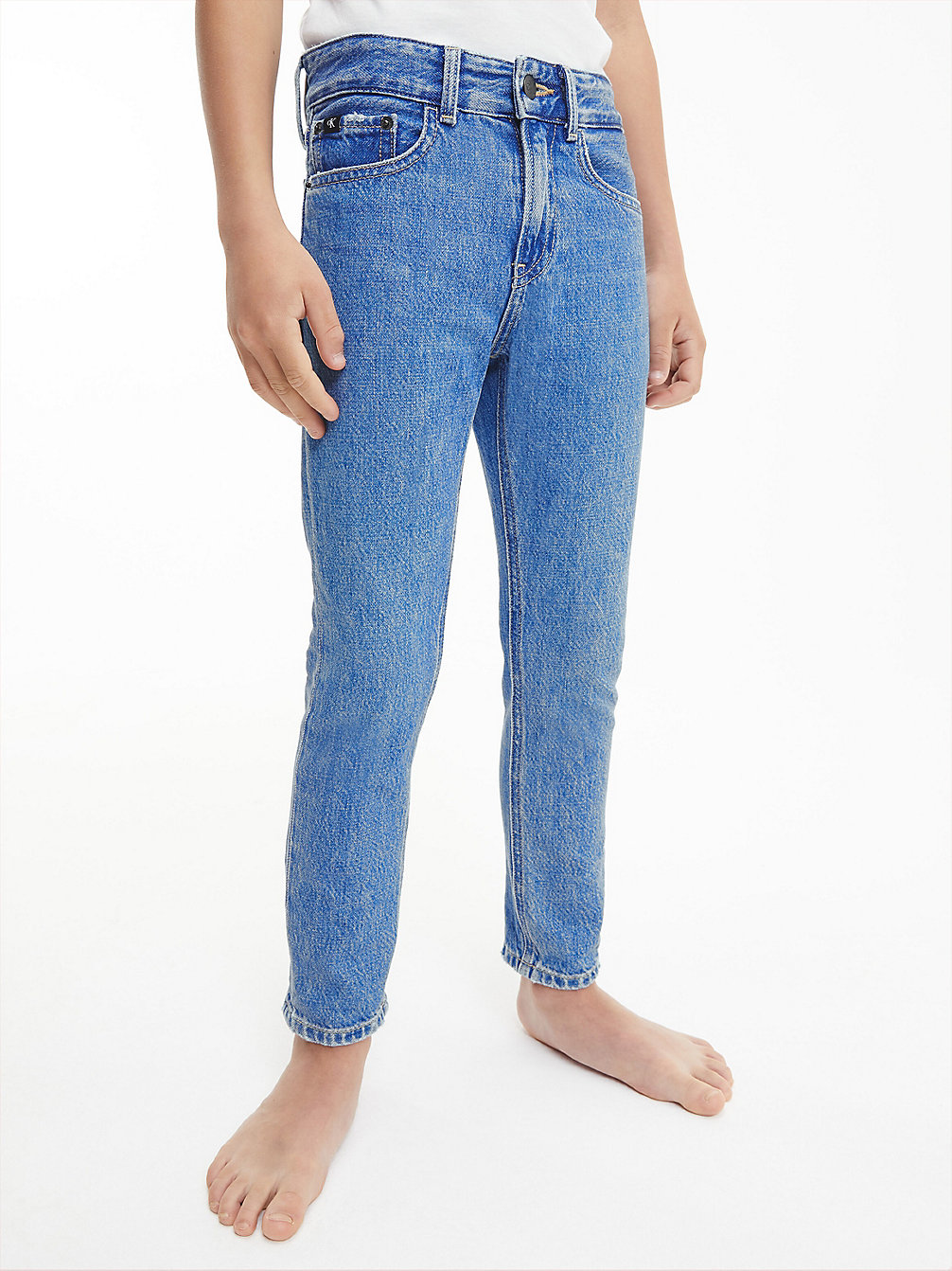 BRIGHT BLUE Dad Jeans undefined boys Calvin Klein