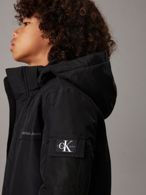 Calvin klein parka coat hotsell