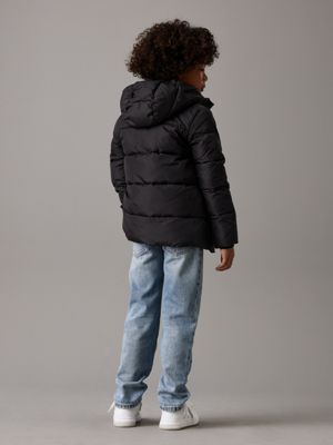 Hooded Puffer Jacket Calvin Klein IB0IB01276BEH