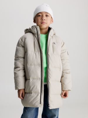 Calvin klein jeans quilted down 2024 parka jacket