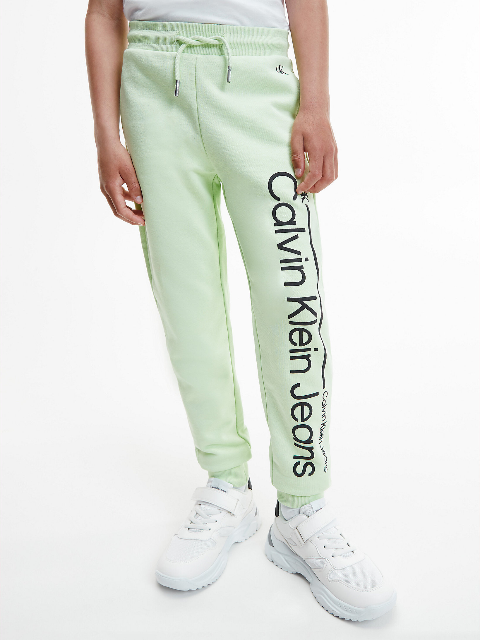 Exotic Mint > Джоггеры с логотипом из органического хлопка > undefined boys - Calvin Klein