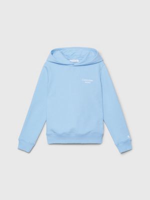 Blue calvin klein clearance hoodie