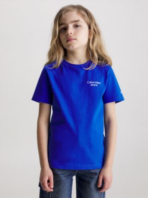 T-Shirt mit Logo auf der Brust Calvin Klein® | IB0IB02037CCP | T-Shirts