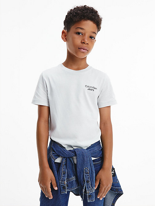 Calvin Klein Bambino Abbigliamento Top e t-shirt T-shirt Polo Camicione di velluto a coste 