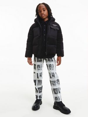 Corduroy Puffer Jacket Calvin Klein® | IB0IB01353BEH
