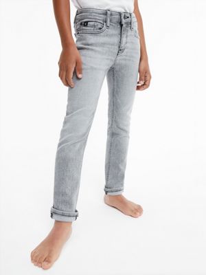 caliente Independiente Tropical Mid Rise Slim Jeans Calvin Klein® | IB0IB013721BY