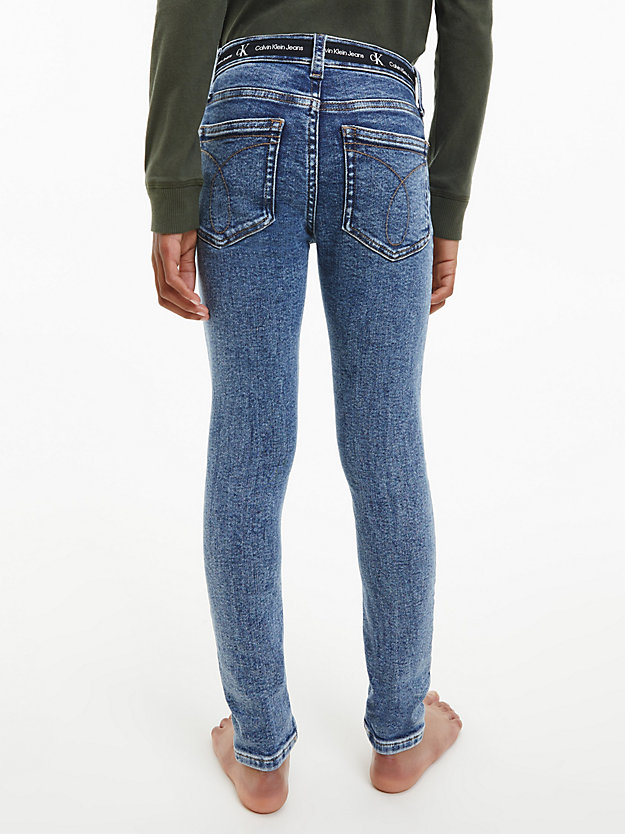 AUTHENTIC BLUE Mid Rise Skinny Jeans de nino CALVIN KLEIN JEANS