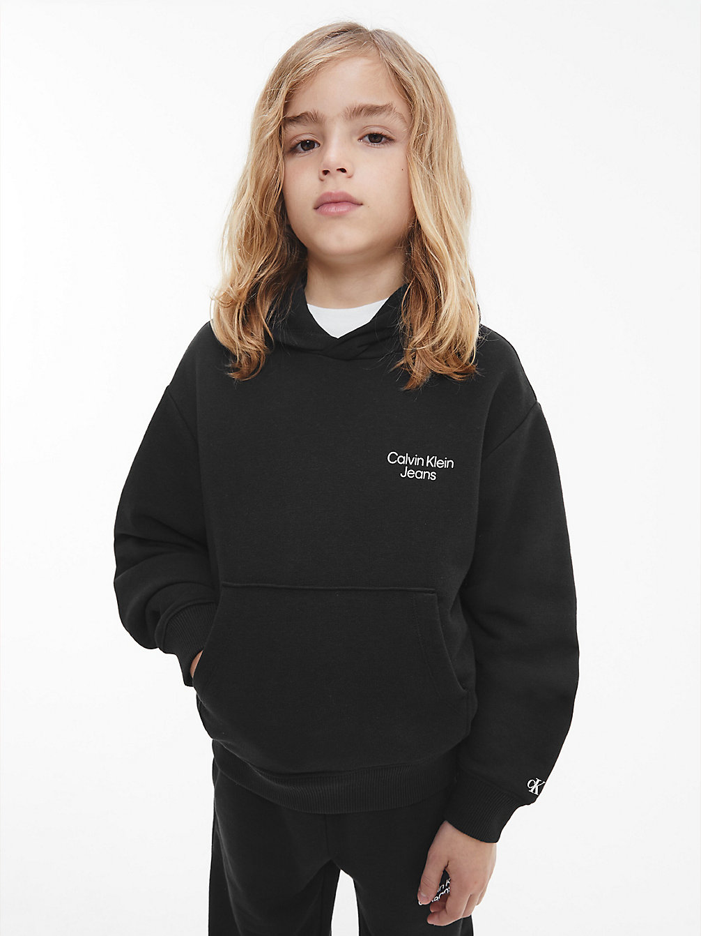 CK BLACK Set Mit Kapuzen-Trainingsanzug undefined boys Calvin Klein