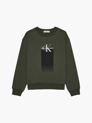 DEEP DEPTHS Sudadera con logo de boys CALVIN KLEIN JEANS