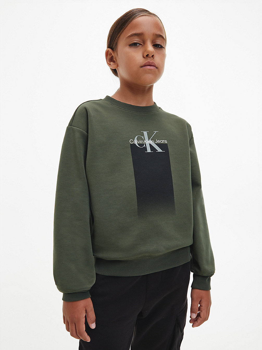 DEEP DEPTHS Sweat-Shirt Avec Logo undefined garcons Calvin Klein