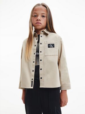 TRAVERTINE Lässiges Überhemd undefined boys Calvin Klein