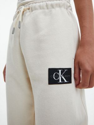 MUSLIN Textured Joggers for boys CALVIN KLEIN JEANS