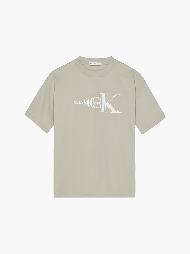 travertine logo t-shirt for boys calvin klein jeans