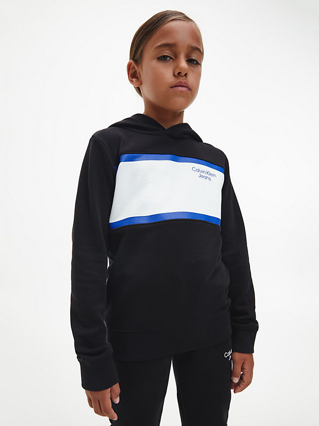 CK Black > Комплект спортивного костюма с цветными блоками с капюшо > undefined boys - Calvin Klein