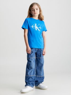 Relaxed Skater Jeans Calvin Klein® | IB0IB015821BJ | Synthetikgürtel