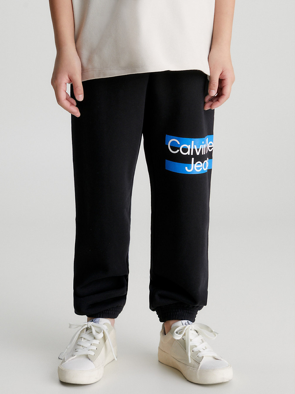 CK BLACK > Spodnie Dresowe Z Logo > undefined boys - Calvin Klein