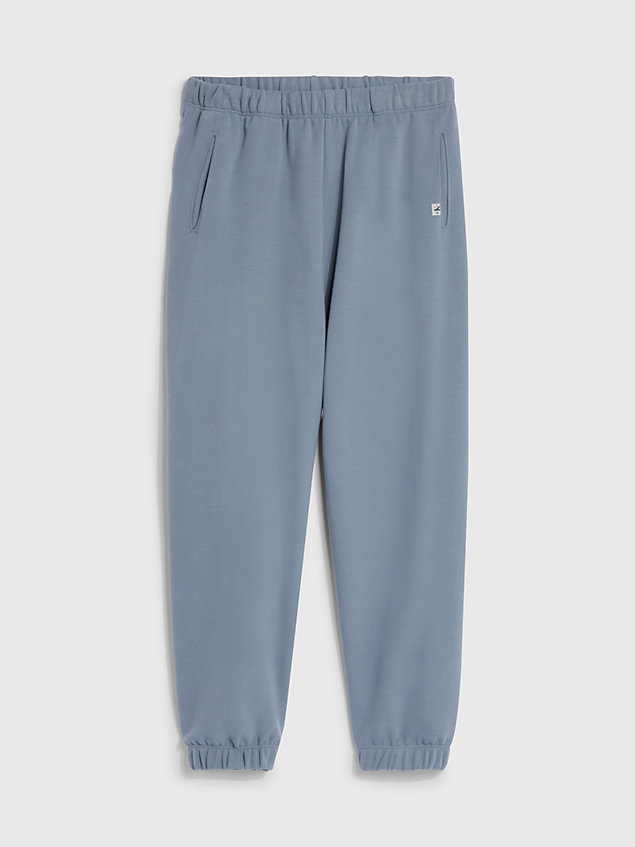 grey jogginghose aus stretch-frottee für boys - calvin klein jeans