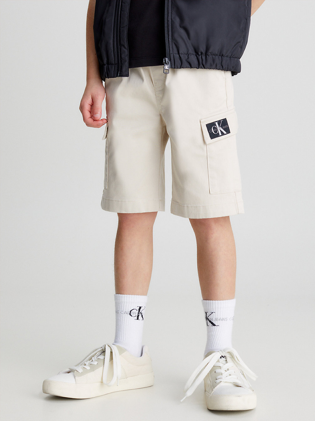 CLASSIC BEIGE Cargo Shorts undefined boys Calvin Klein