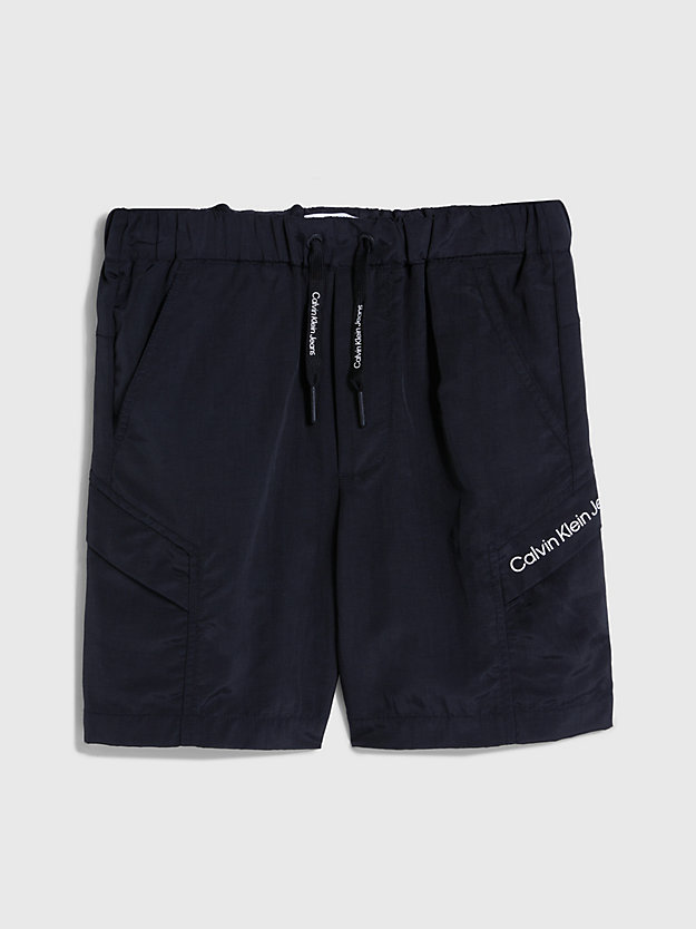 ck black nylon shorts for boys calvin klein jeans