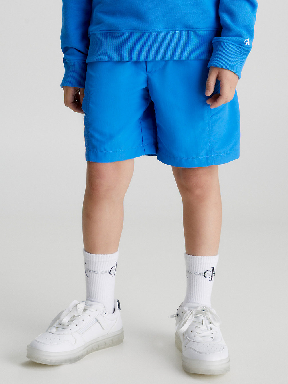 Pantaloncini In Nylon > CORRIB RIVER BLUE > undefined bambino > Calvin Klein
