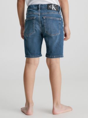 Mid Rise Straight Denim Shorts Calvin Klein® | IB0IB016131A4