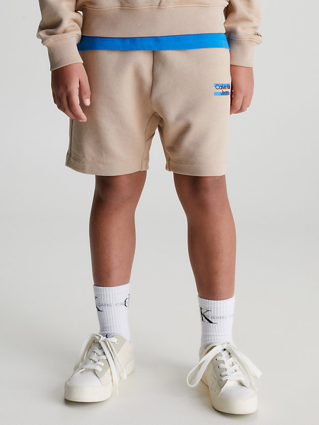 merino organic cotton jogger shorts for boys calvin klein jeans