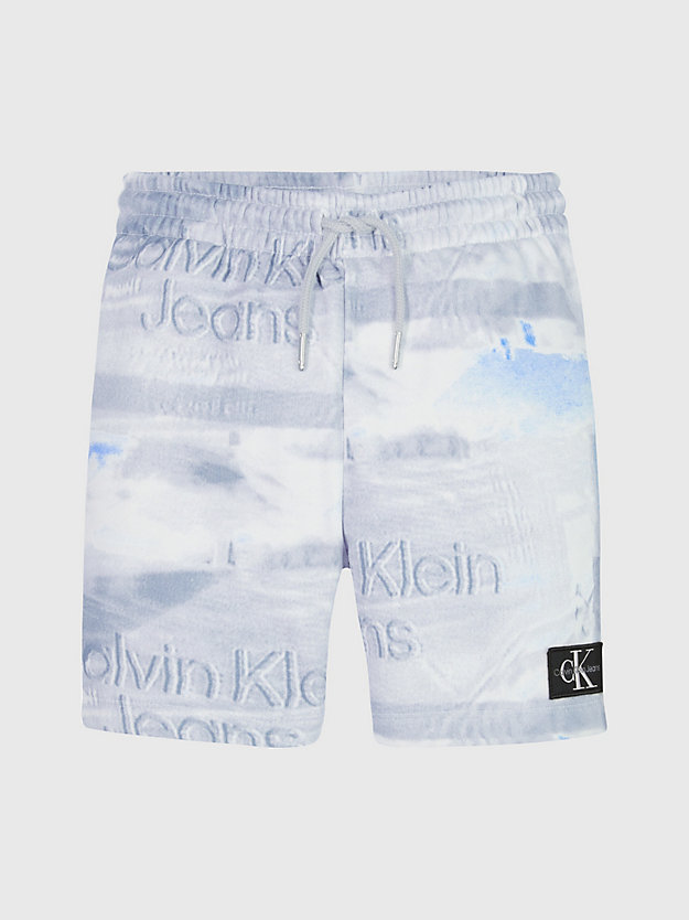 TV AOP Printed Logo Shorts for boys CALVIN KLEIN JEANS