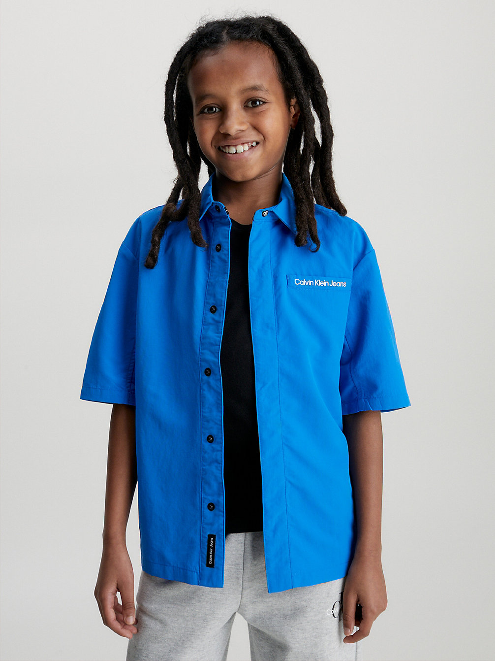 CORRIB RIVER BLUE Lässiges Shirt Aus Nylon undefined Jungen Calvin Klein