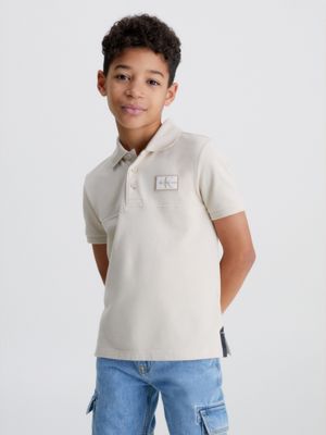 Pique Polo Shirt Calvin Klein IB0IB01637ACI