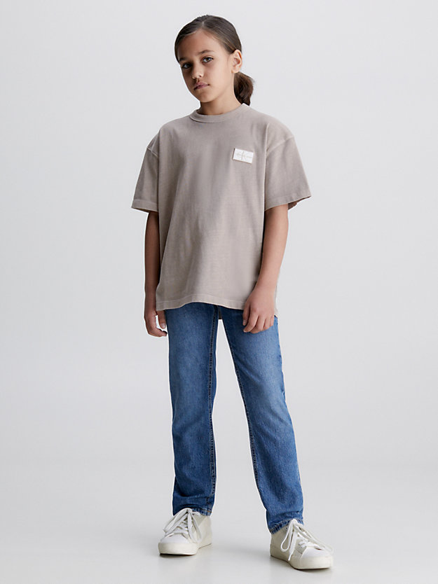 shitake organic cotton t-shirt for boys calvin klein jeans