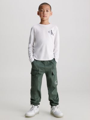Calvin Klein Kids Boys' Cargo Trousers