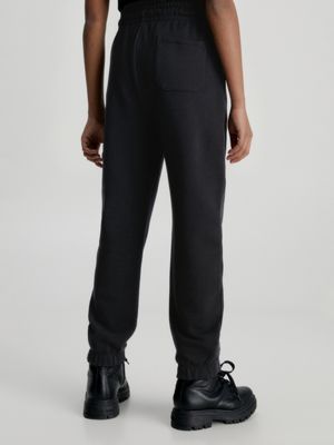 Calvin Klein, Cotton Logo Jogger, Closed Hem Fleece Jogging Bottoms