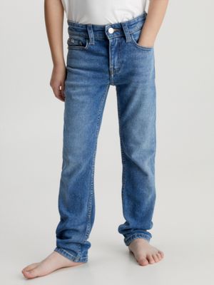 Mid Rise Slim Jeans | IB0IB017161A4 Calvin Klein®