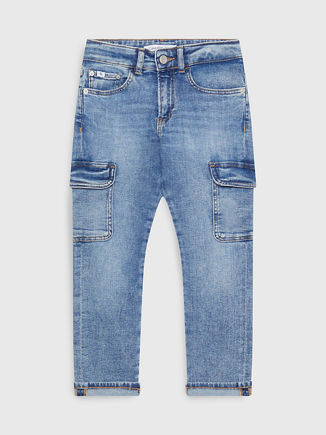blue jeansy dad dla boys - calvin klein jeans