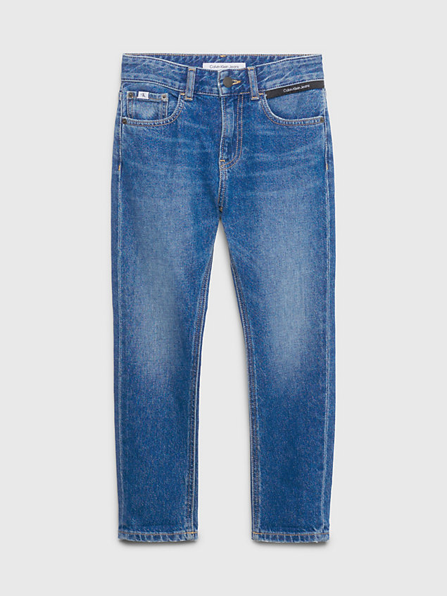 blue dad jeans for boys calvin klein jeans