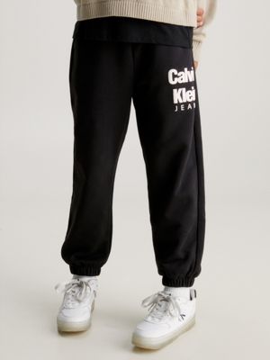 Men's Relaxed Fleece Logo Graphic Joggers