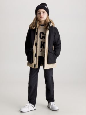 Colourblock Parka Jacket Calvin Klein® | IB0IB01819PED