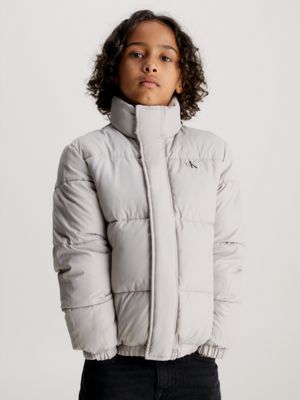 Calvin klein deals reversible puffer jacket