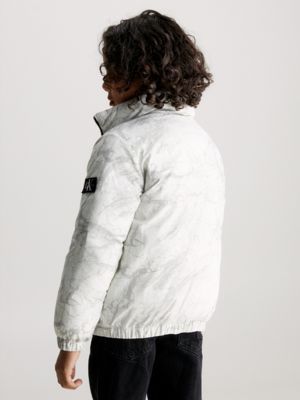 Calvin klein reversible outlet puffer jacket