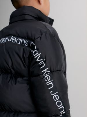 Calvin klein jacket clearance logo