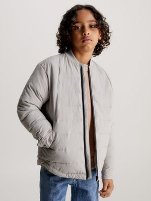 Calvin klein outlet gray jacket