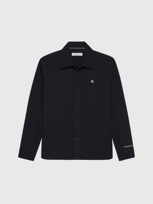 black button down shirt for boys calvin klein jeans
