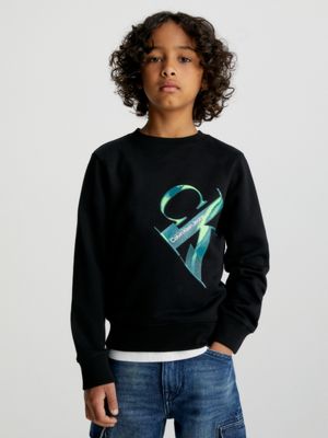 Boys calvin 2025 klein sweatshirt