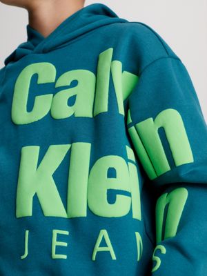 Lässiger Logo-Hoodie aus Fleece Calvin Klein® | IB0IB01860CA4