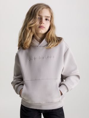 Relaxed Logo Zip Up Hoodie Calvin Klein® | IB0IB01861BEH