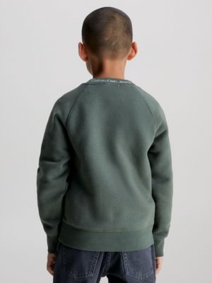 Calvin klein hot sale sweatshirt boys