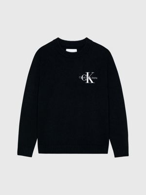 Center Monogram Crew Neck Sweatshirt YOUTH